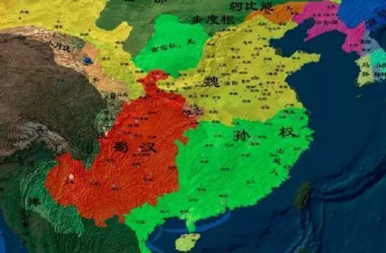 三国各大洲的分界线_三国几大州划分_三国各州大小